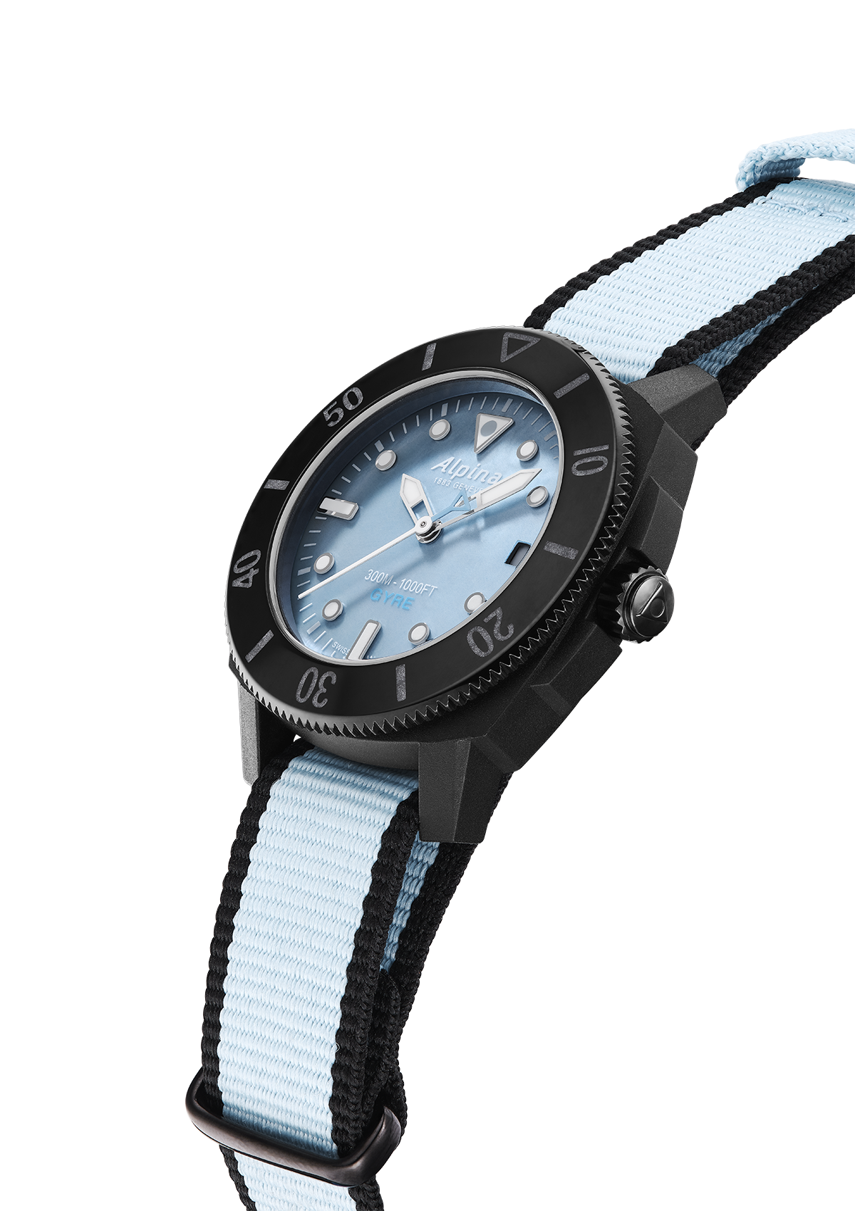 Alpina Seastrong Diver Comtesse Gyre Automatic AL-525LMPLNB3VG6