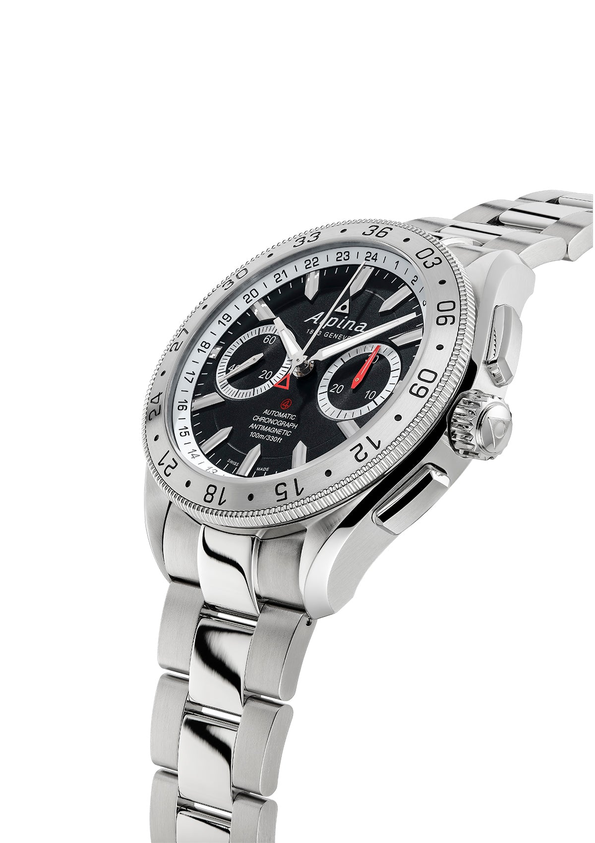 Alpina Alpiner 4 Chronograph Dark Grey Automatic AL-860DGS5AQ6B