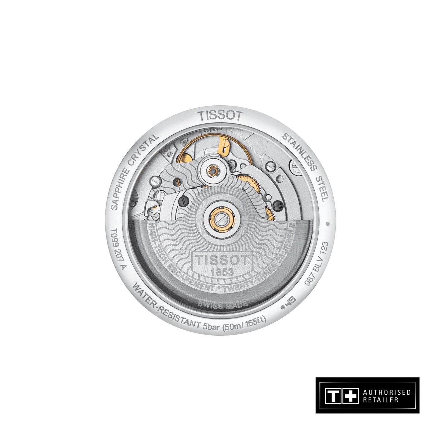 Tissot Chemin Des Tourelles Powermatic 80 Lady T099.207.22.118.00