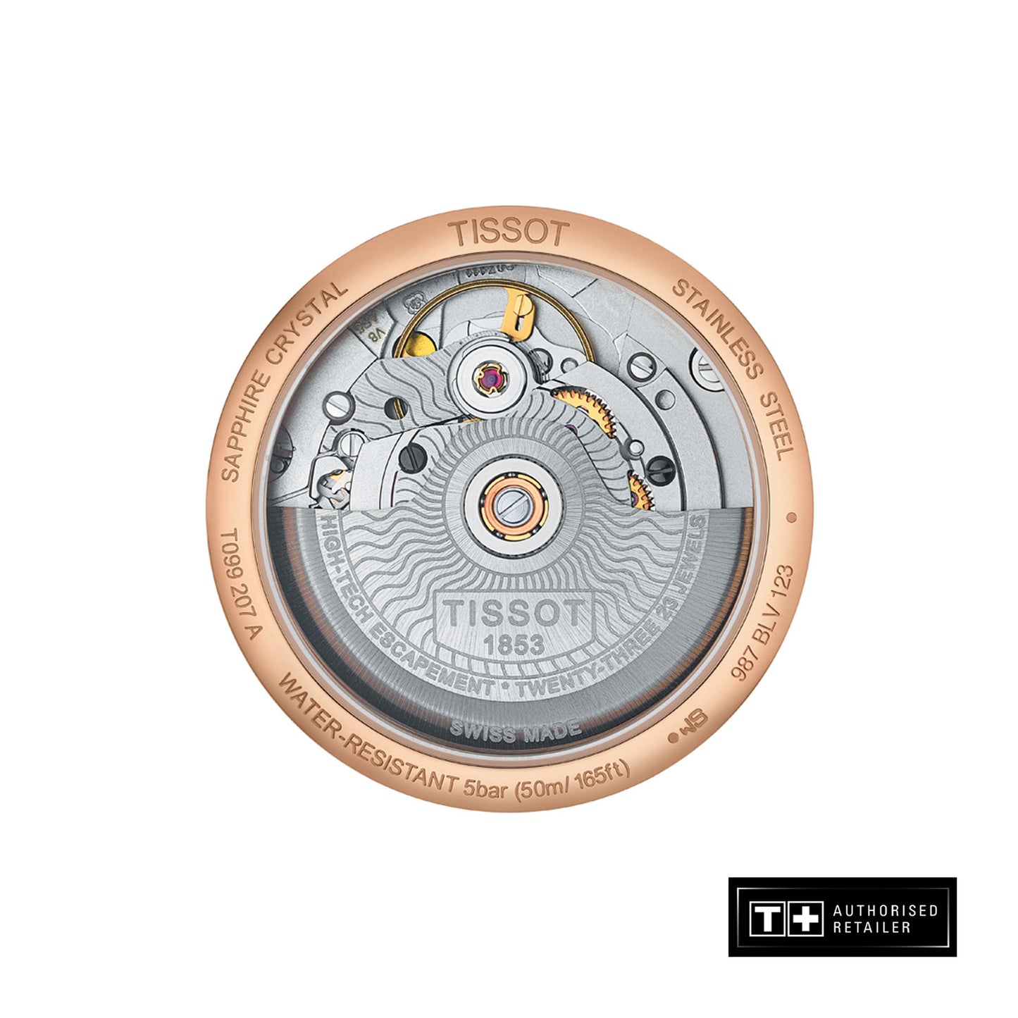 Tissot Chemin Des Tourelles Powermatic 80 Lady T099.207.36.037.00