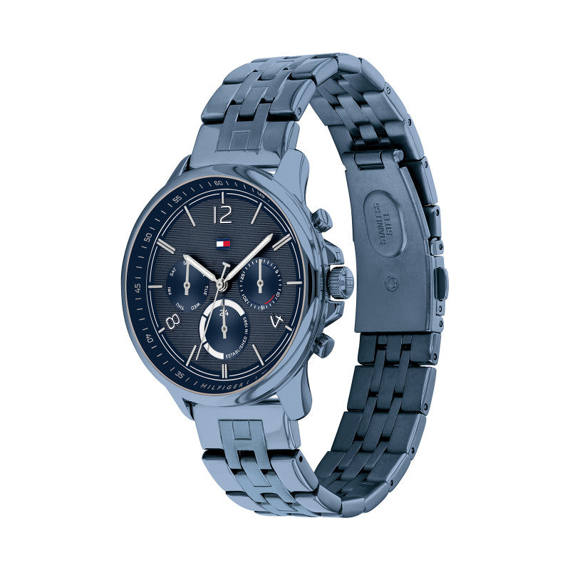 Tommy Hilfiger 1782227 Women's Ionic Plated Blue Steel Watch