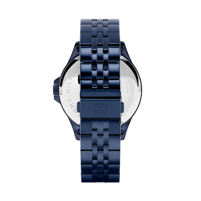 Tommy Hilfiger 1791618 Men's Ionic Plated Blue Steel Watch