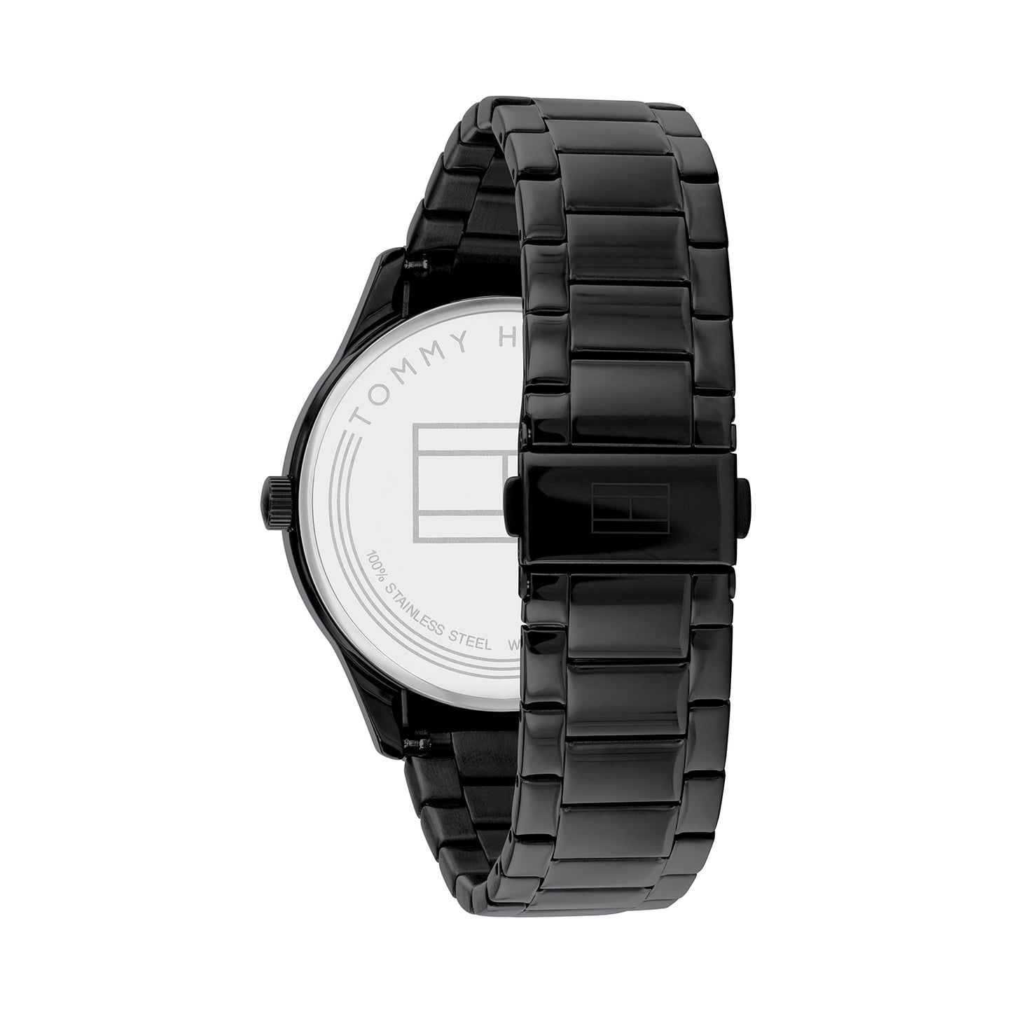 Tommy Hilfiger 1791849 Men's Ionic Black Plated Steel Watch