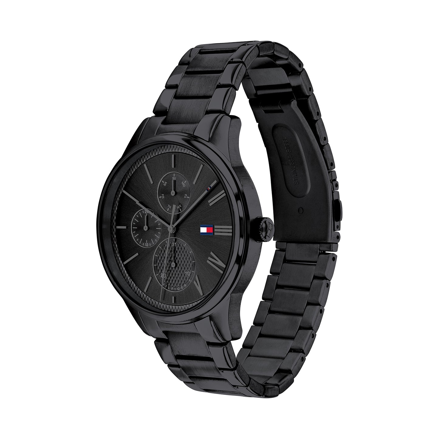 Tommy Hilfiger 1791849 Men's Ionic Black Plated Steel Watch