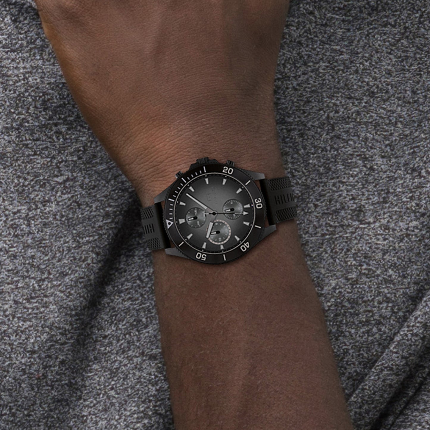 Tommy Hilfiger 1791921 Men's Silicone Watch