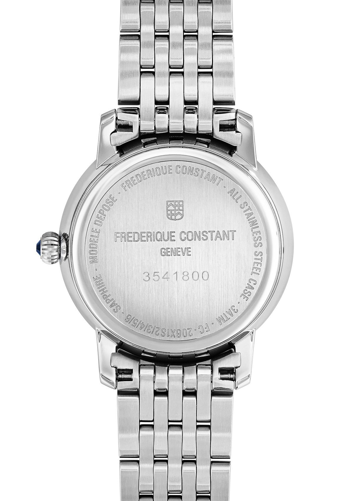 Frederique Constant Classics Slimline Ladies Moonphase FC-206MPWD1S6B