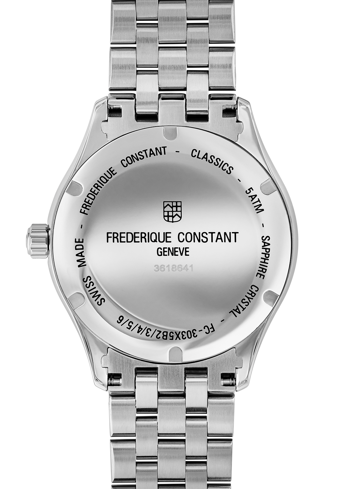 Frederique Constant Clearvision & Classic Index FC-303BN5B6B (Outlet)