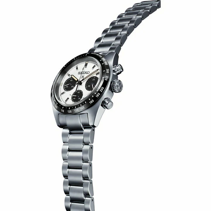 Seiko Prospex Solar Men's Automatic White Panda SSC813P1