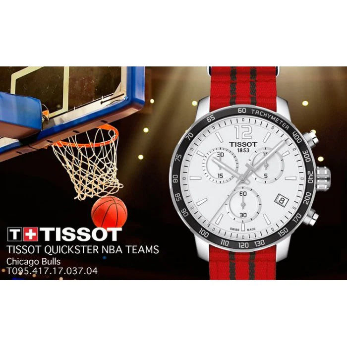 Tissot Quickster Chronograph NBA Chicago Bulls T095.417.17.037.04