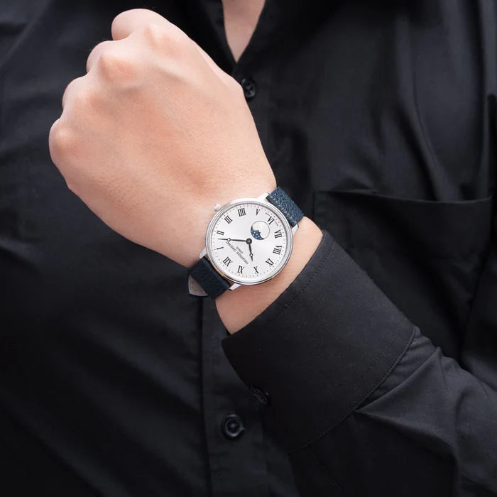 Frederique Constant Classics Moneta Moonphase Watch FC-206RS3S6