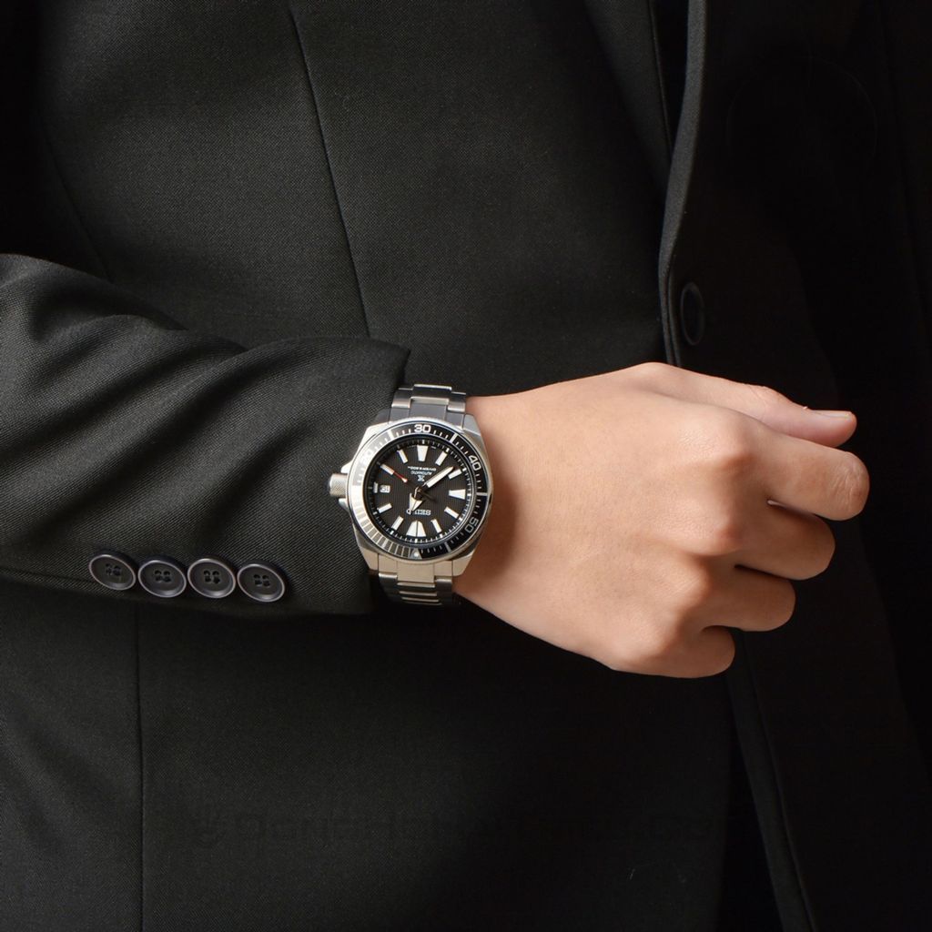 Seiko Prospex "Samurai" Automatic Diver's Stainless Steel Men's Watch SRPF03K1