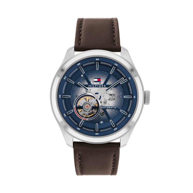 Tommy Hilfiger 1791888 Men's Leather Automatic Watch