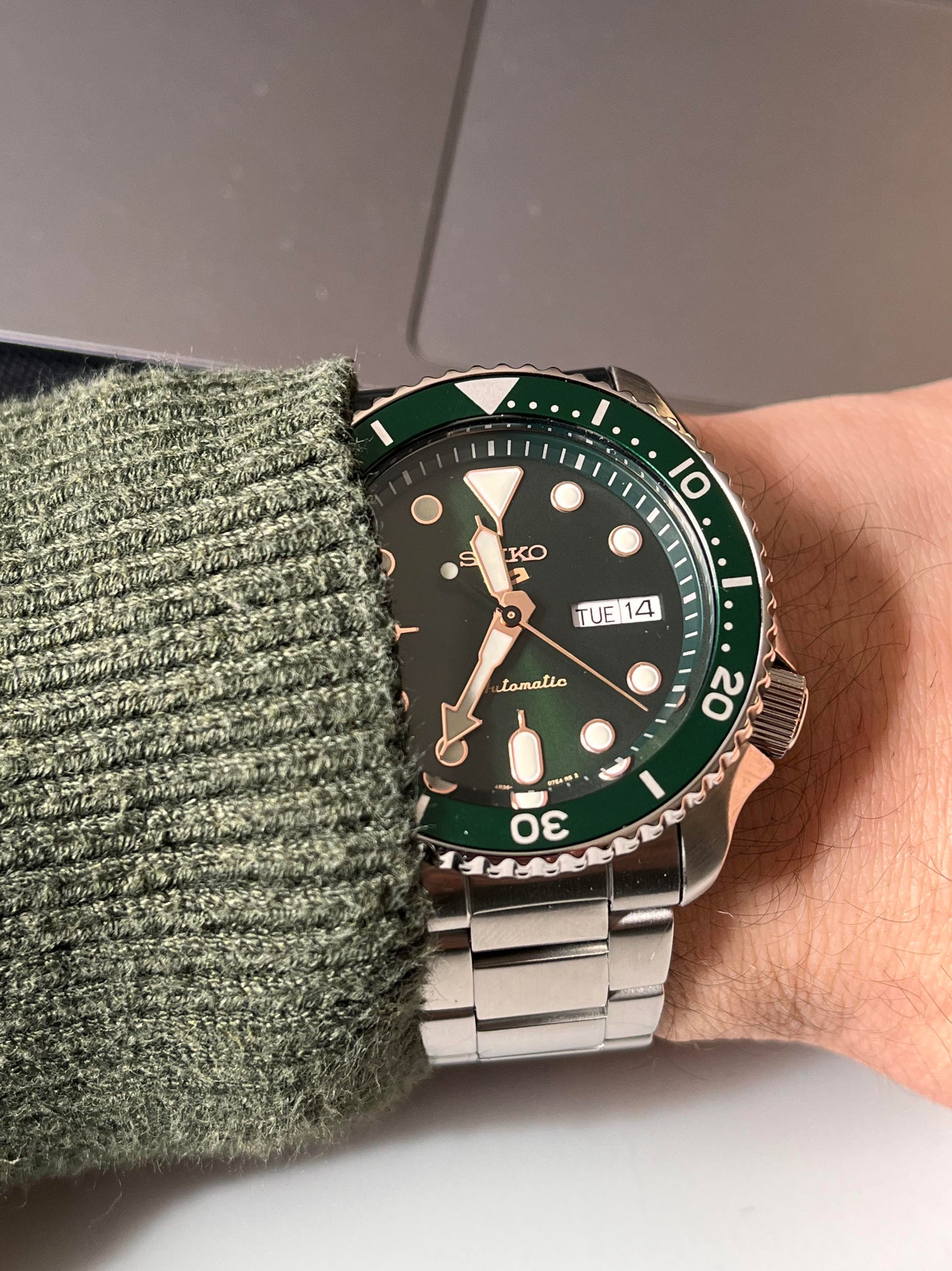 Seiko 5 Sports Hulk Automatic Men's Watch SRPD63K1