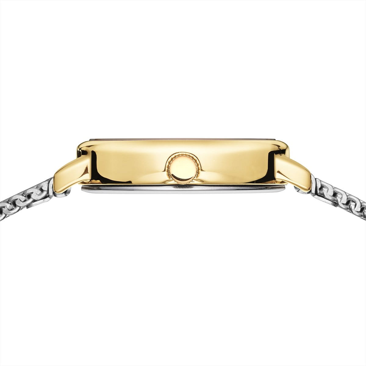 Bering 11020-010 Women's Stainless Steel Mesh Gold Polished Watch