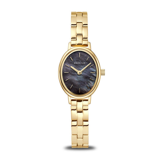 Bering 11020-732 Women's Stainless Steel Gold MOP Dial Watch