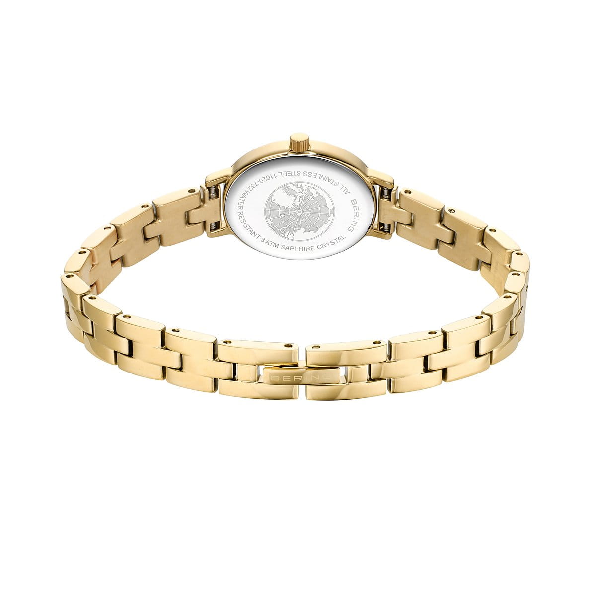 Bering 11020-732 Women's Stainless Steel Gold MOP Dial Watch