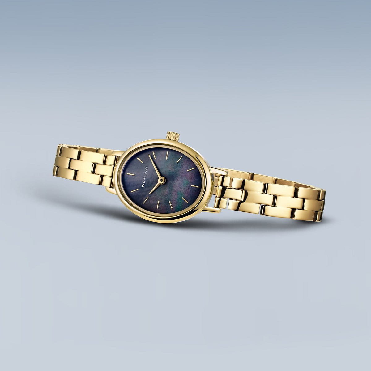Bering 11020-732 Women's Stainless Steel Gold MOP Dial Watch