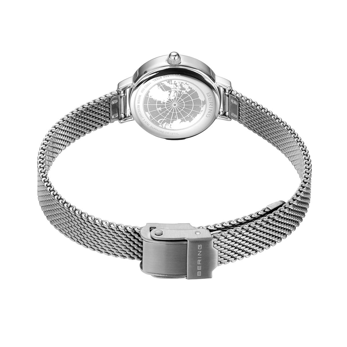 Bering 11022-004 Women's Stainless Steel Mesh MOP Dial Watch