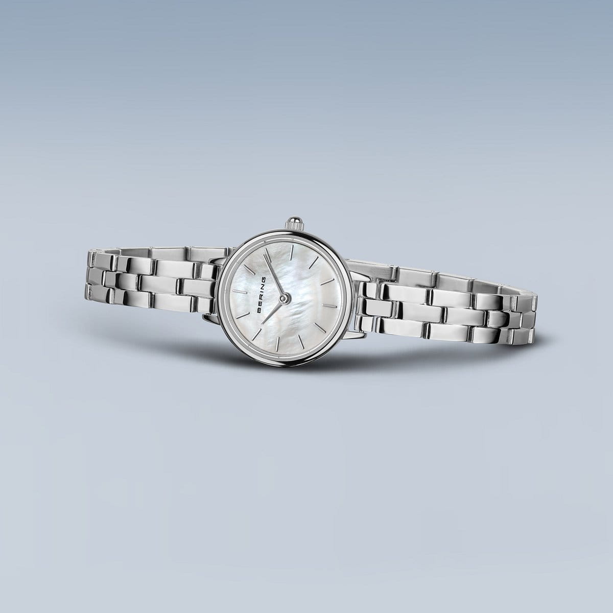 Bering 11022-704 Women's Stainless Steel MOP Dial Quartz Watch