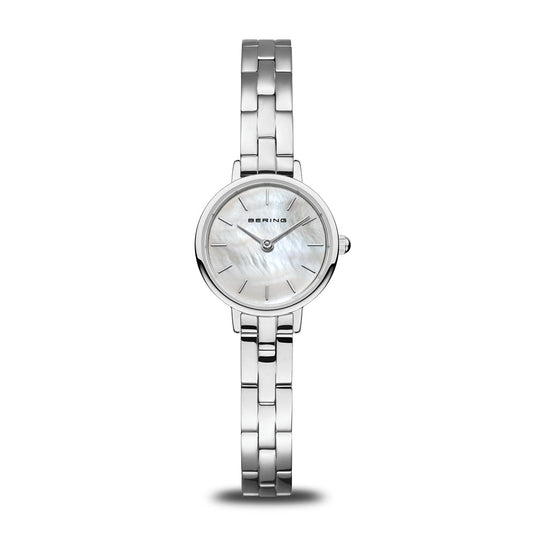 Bering 11022-704 Women's Stainless Steel MOP Dial Quartz Watch