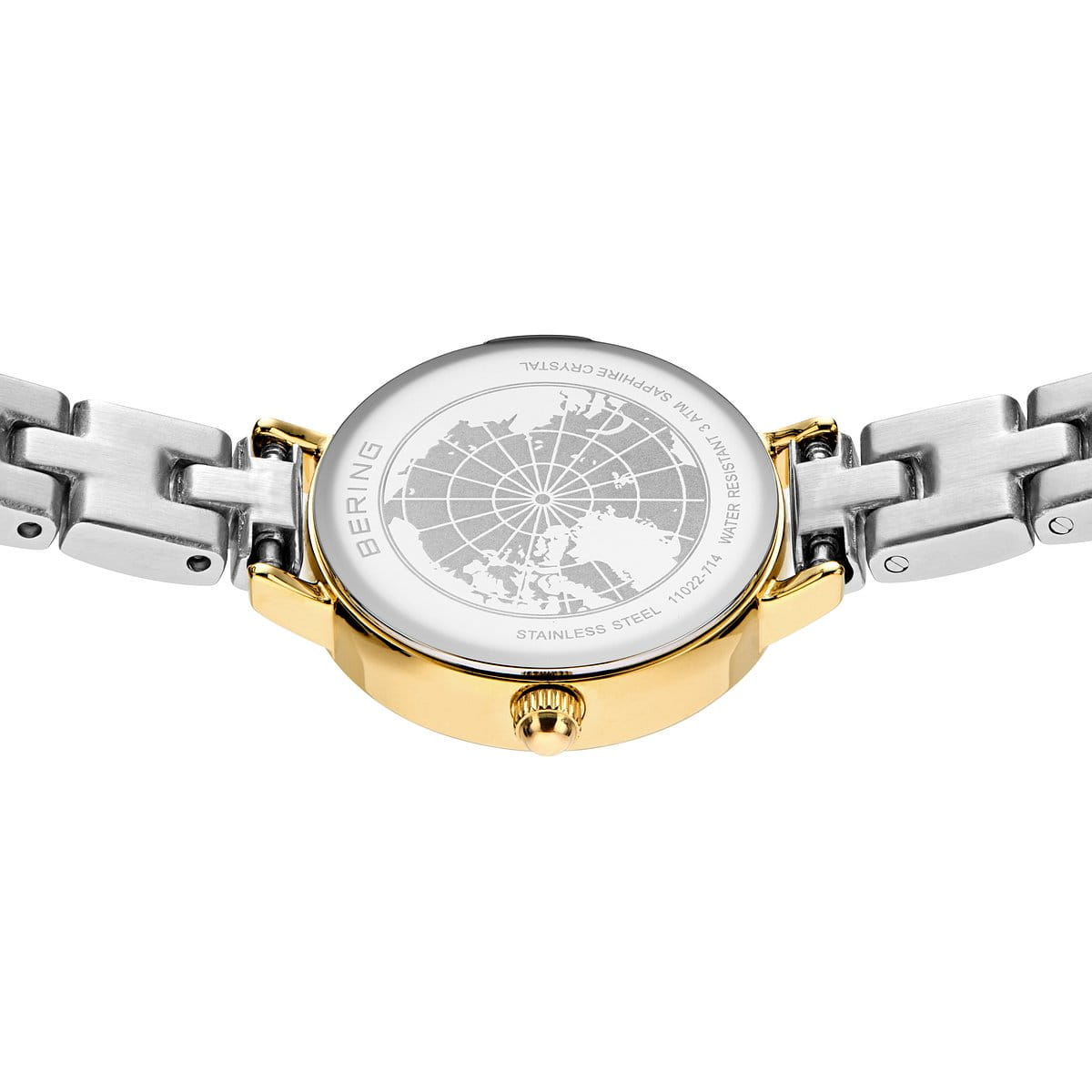 Bering 11022-714 Women's Two Tone Stainless Steel Quartz Watch