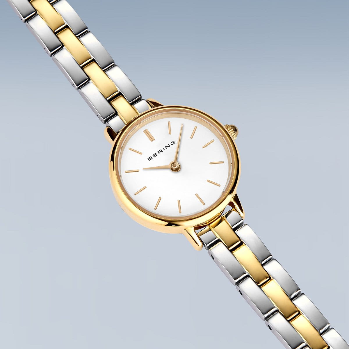 Bering 11022-714 Women's Two Tone Stainless Steel Quartz Watch