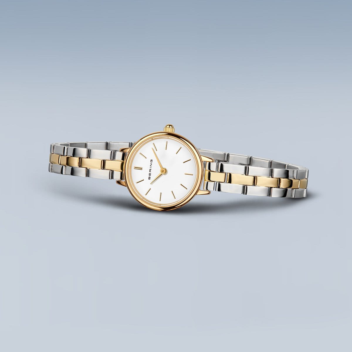 Bering 11022-714 Women's Two Tone Stainless Steel Quartz Watch