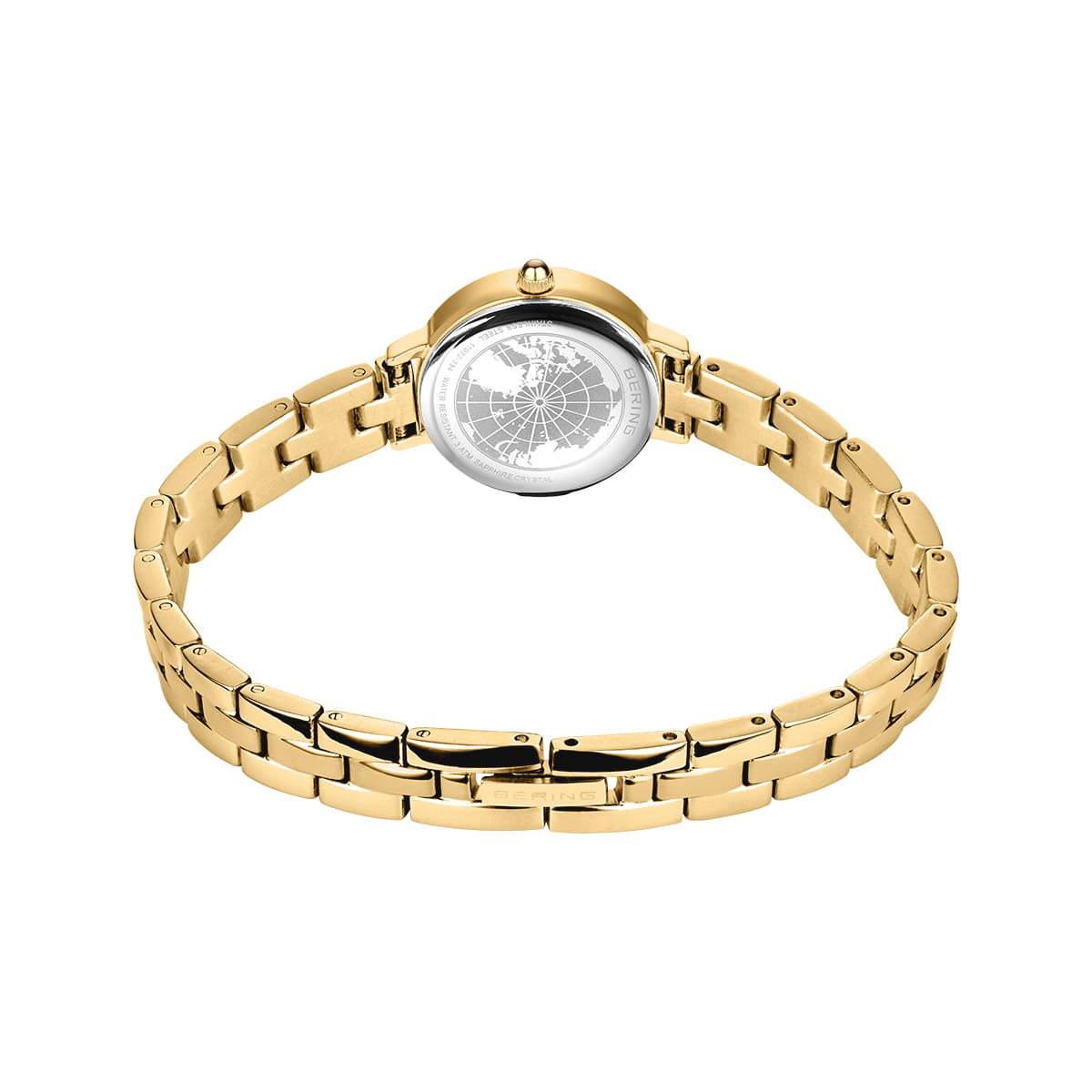 Bering 11022-734 Women's Stainless Steel Gold Polished Watch