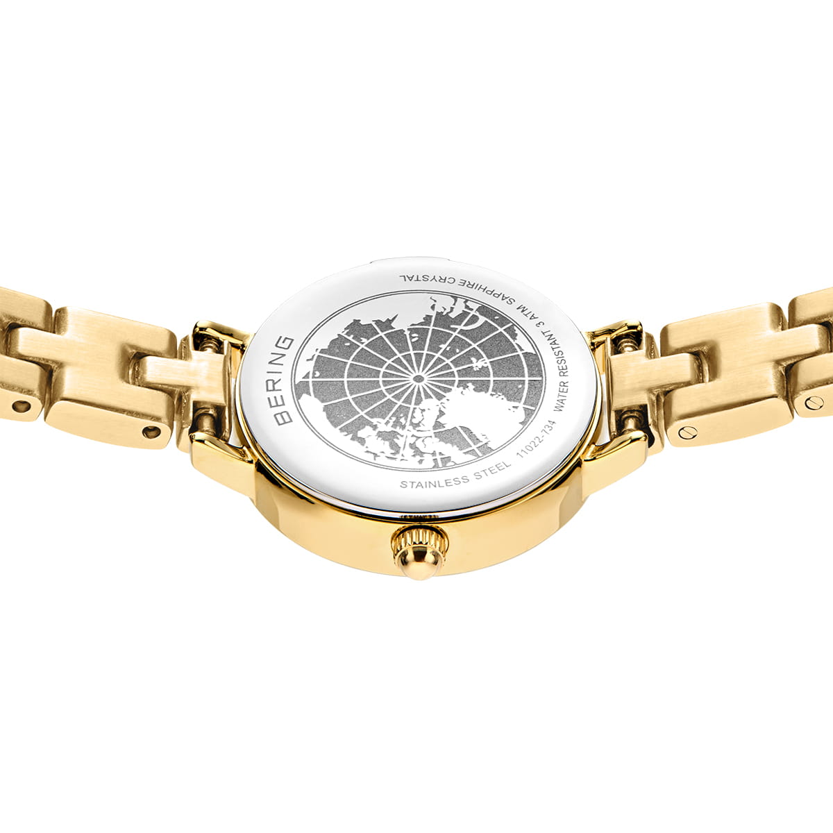 Bering 11022-734 Women's Stainless Steel Gold Polished Watch