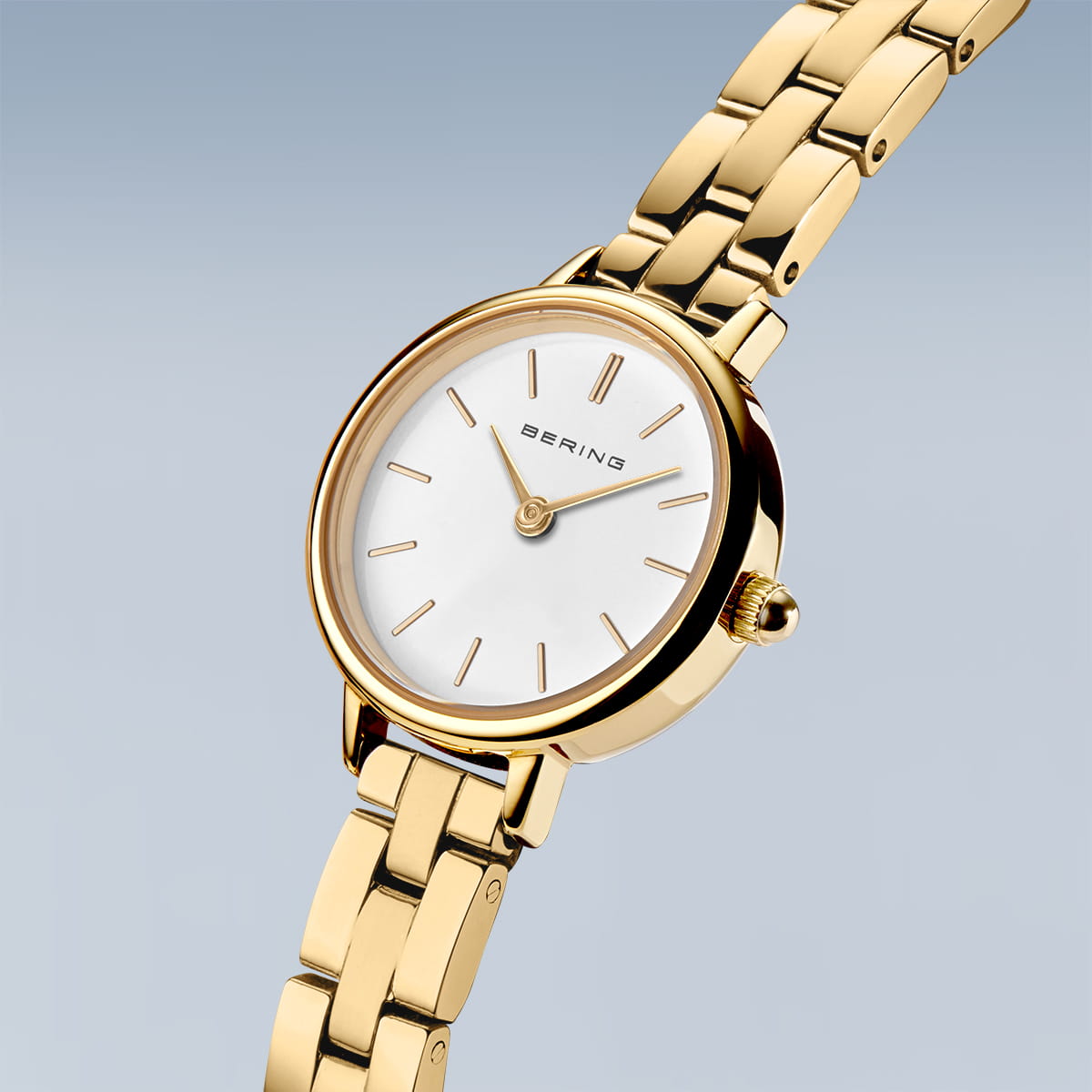 Bering 11022-734 Women's Stainless Steel Gold Polished Watch