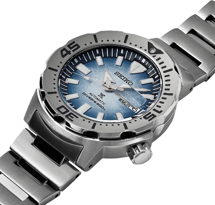 Seiko Prospex Antartica Monster Save the Ocean Automatic Gen 4 Diver Men's Watch SRPG57K1