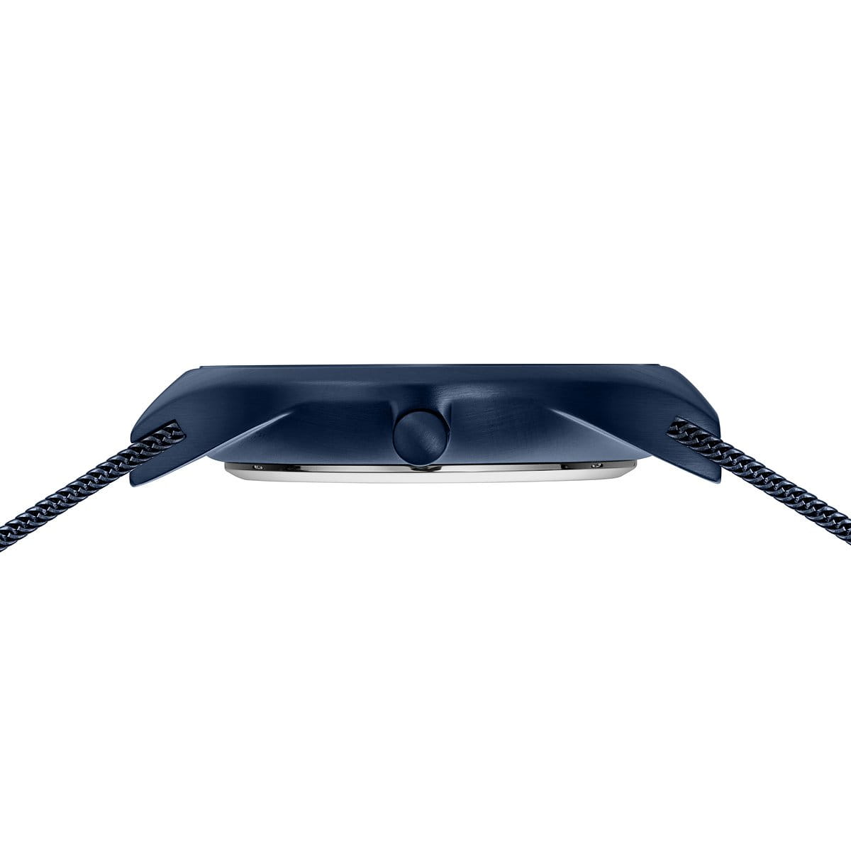 Bering 14440-393 Men's Blue Steel Mesh Solar Watch (Outlet)