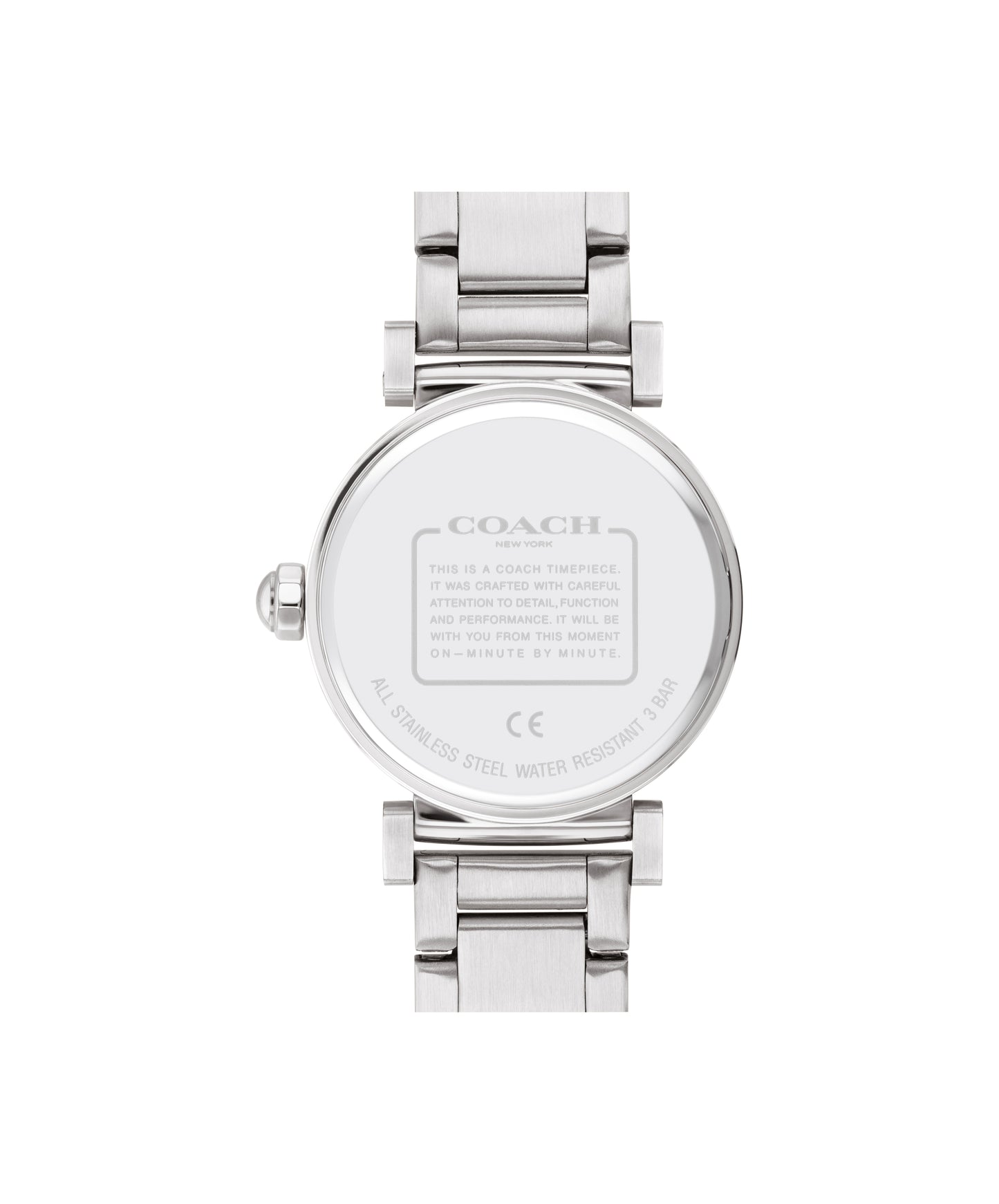 Coach 14503577 Women's Stainless Steel Bracelet and Silver Dial Quartz Watch