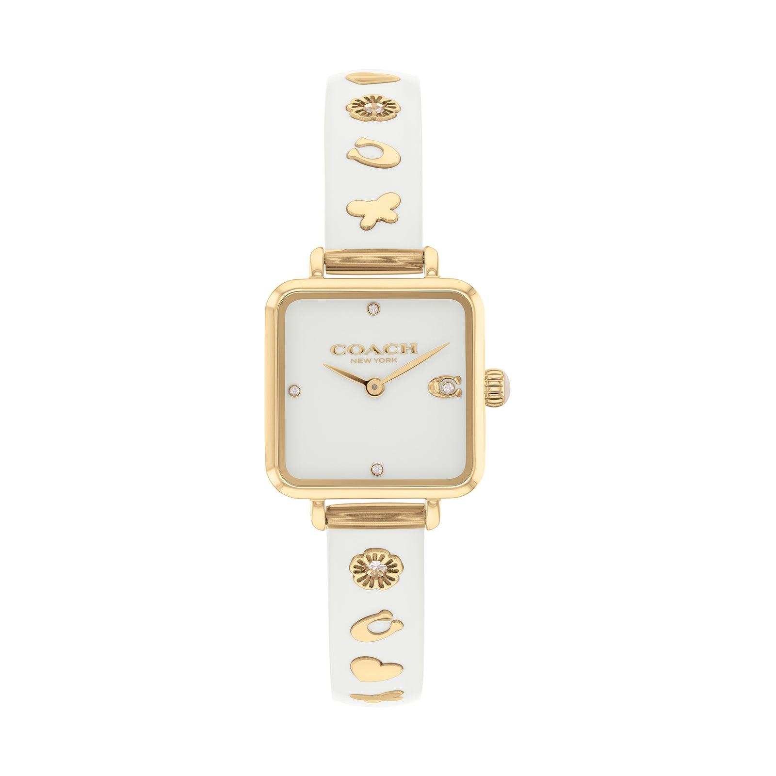 Coach women's gold watches best sale