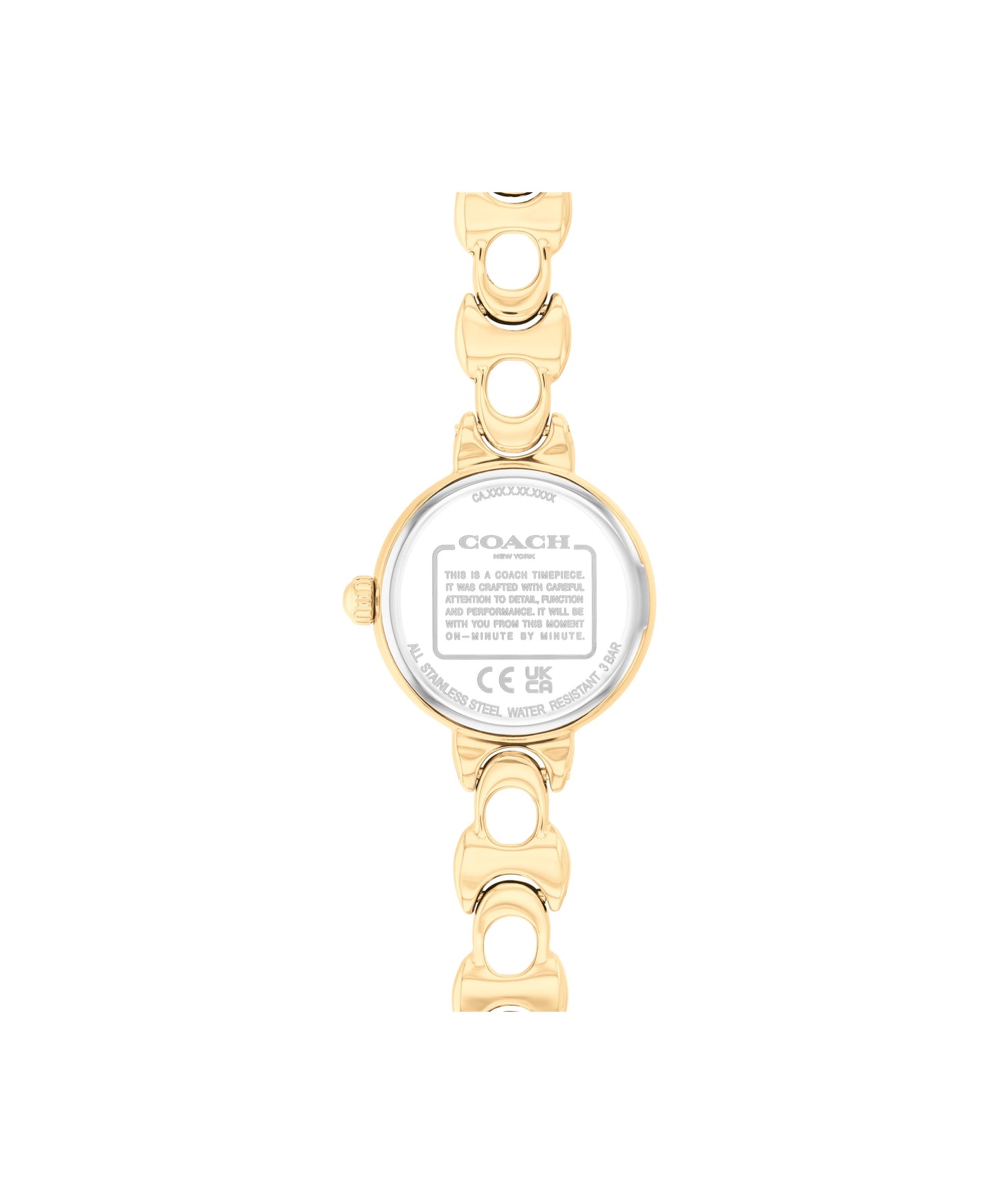 Coach 14504650 Women's Gold Tone Stainless Steel Quartz Watch