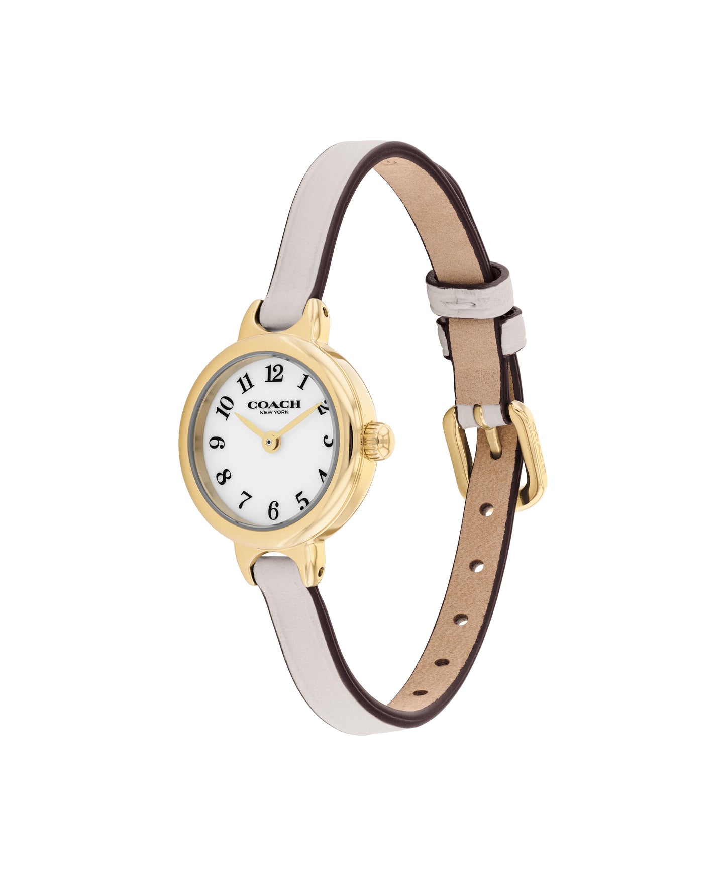 Coach 14504655 Women's Blush Leather Strap Quartz Watch