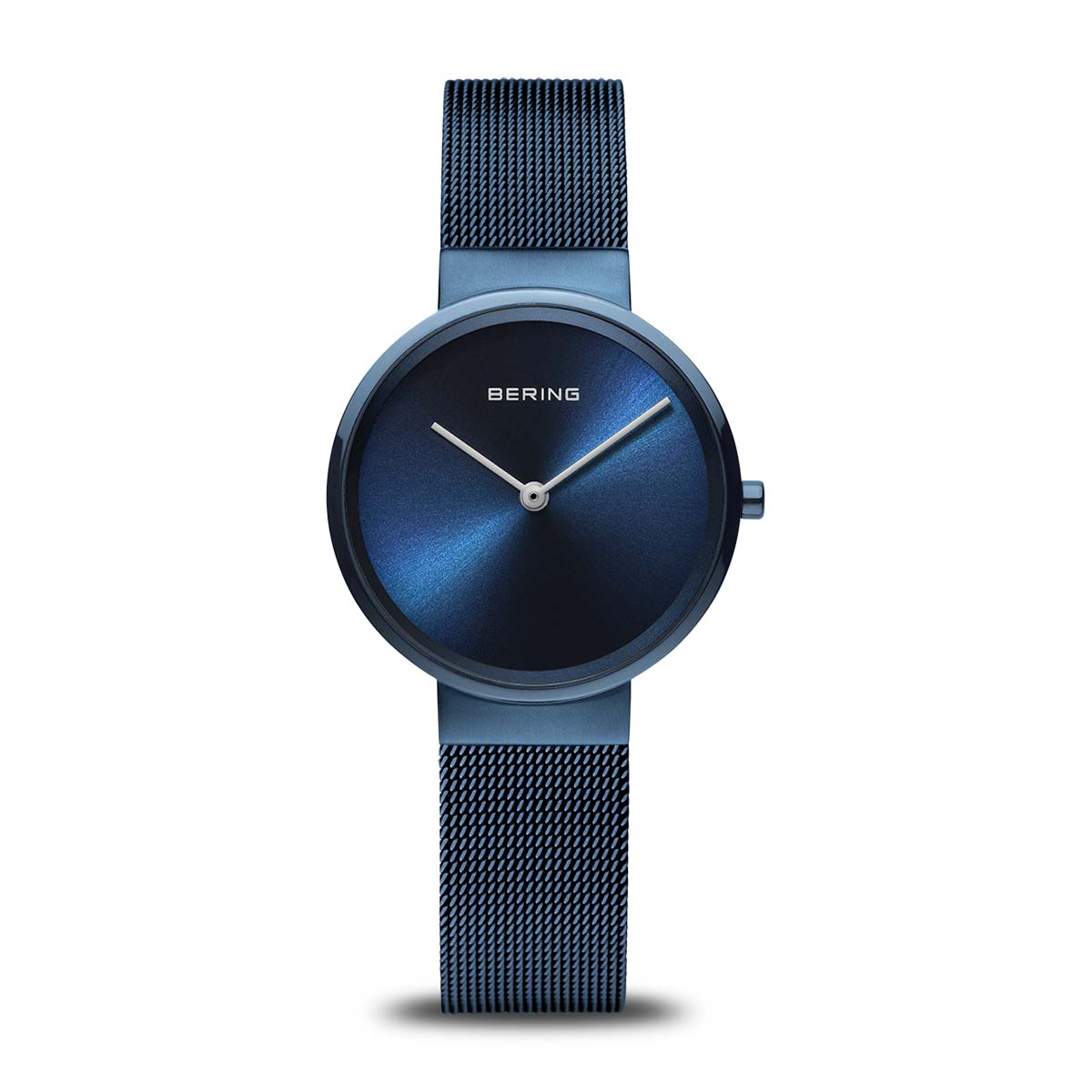 Bering 14531-397 Women's Blue Steel Mesh Watch (Outlet)