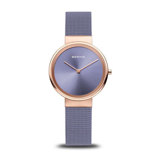 Bering 14531-968 Women's Stainless Steel Rose Gold Polished Watch