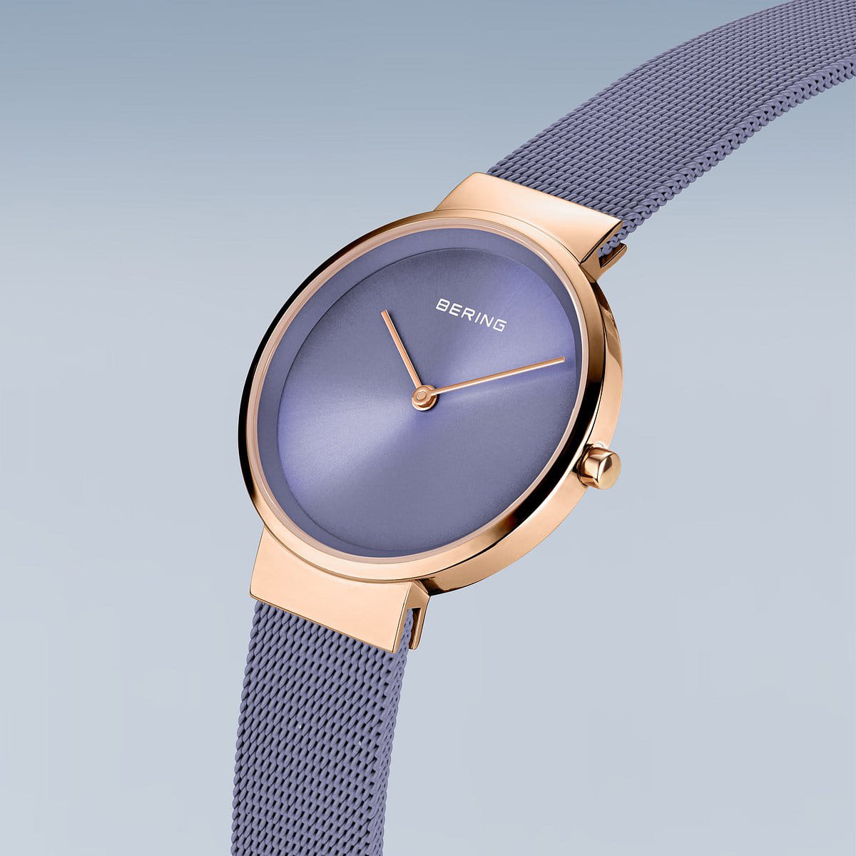 Bering 14531-968 Women's Stainless Steel Rose Gold Polished Watch