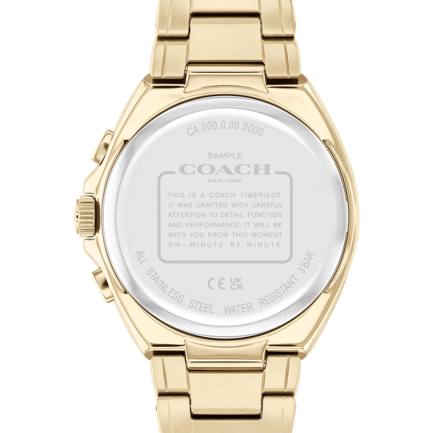 Coach 14602680 Men's Ionic Thin Gold Plated Steel Watch