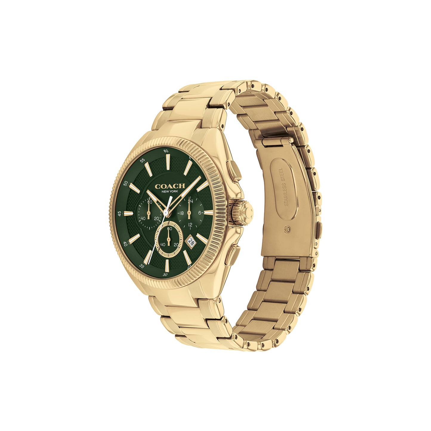 Coach 14602680 Men's Ionic Thin Gold Plated Steel Watch