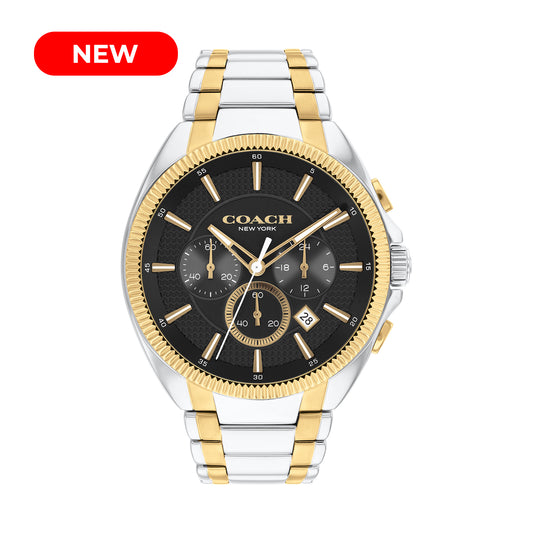 Coach 14602682 Men's Two-Tone Steel Watch