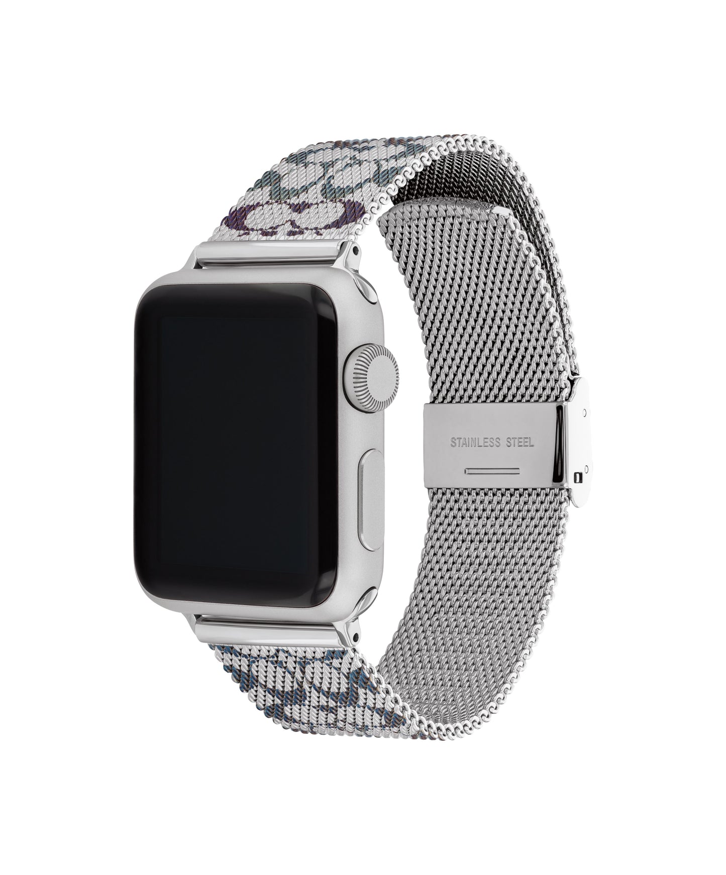 Coach 14700319 Unisex Stainless Steel Mesh Apple Watch Strap