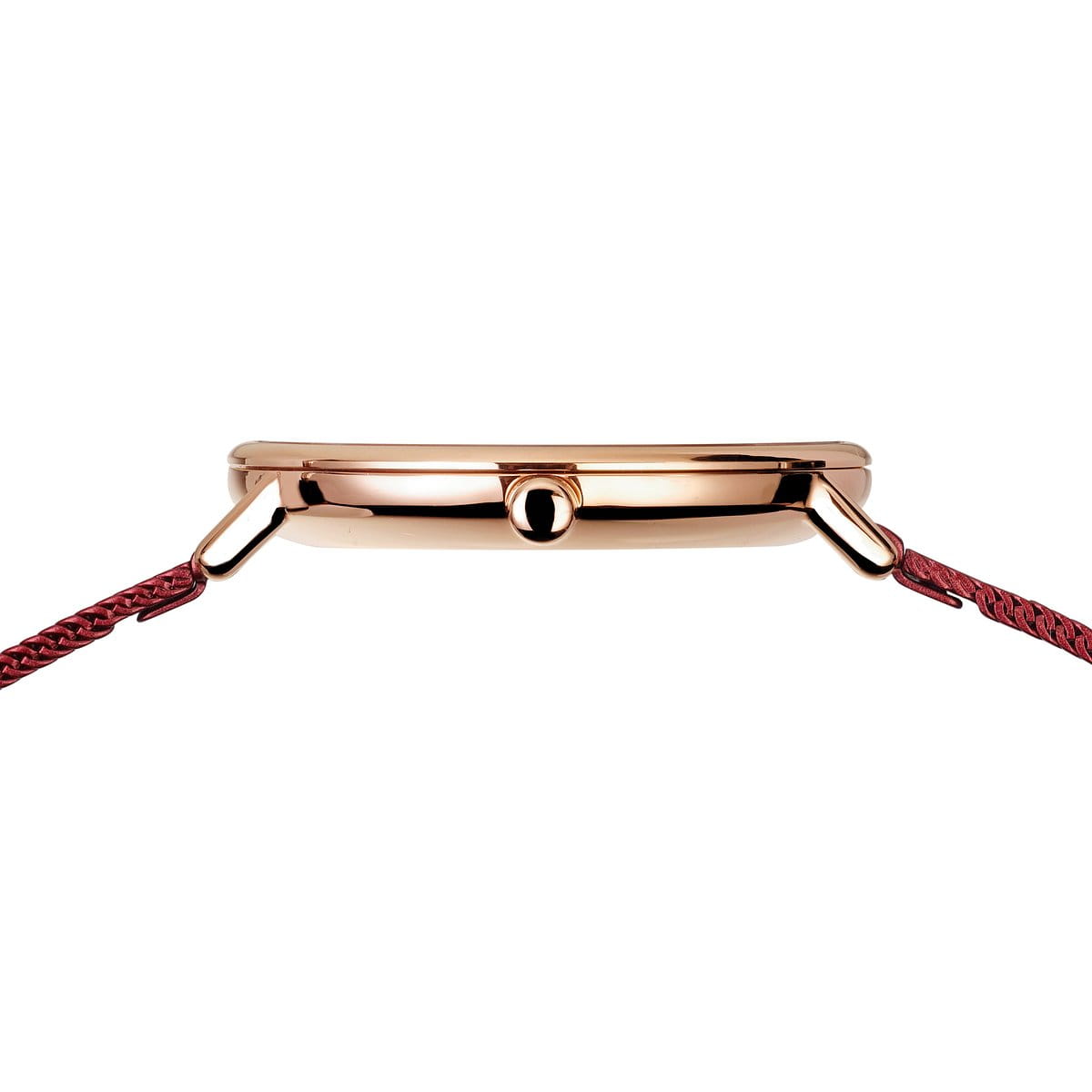 Bering 15729-363 Women's Red Steel Mesh Watch