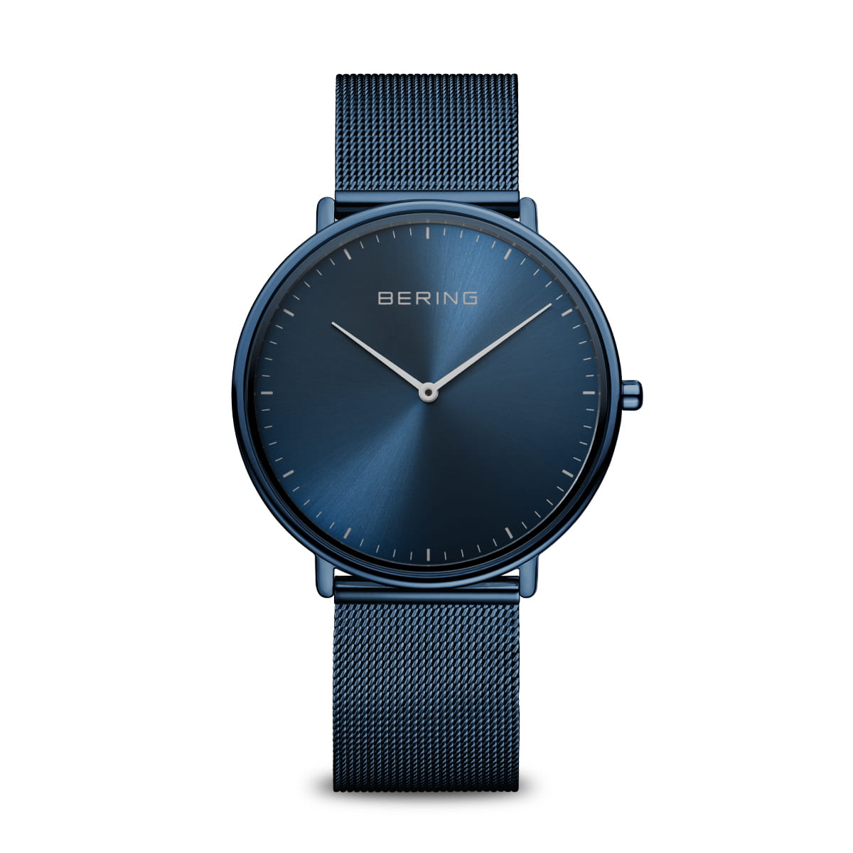 Bering 15739-397 Unisex Blue Steel Mesh Watch (Outlet)