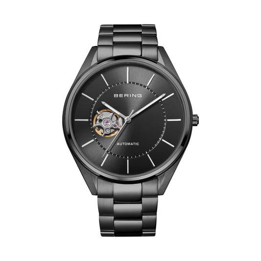 Bering 16743-777 Men's Black Steel Watch