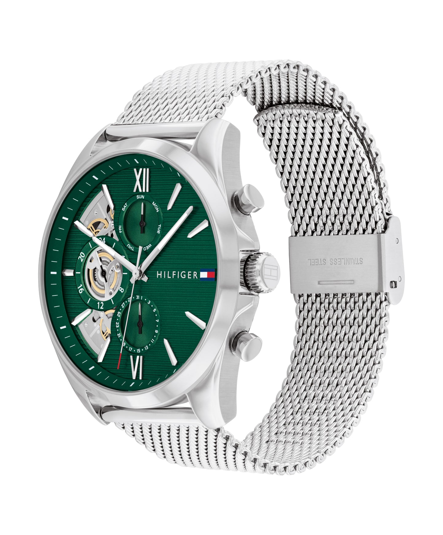 Tommy Hilfiger 1710647 Men's Stainless Steel Mesh Bracelet Watch