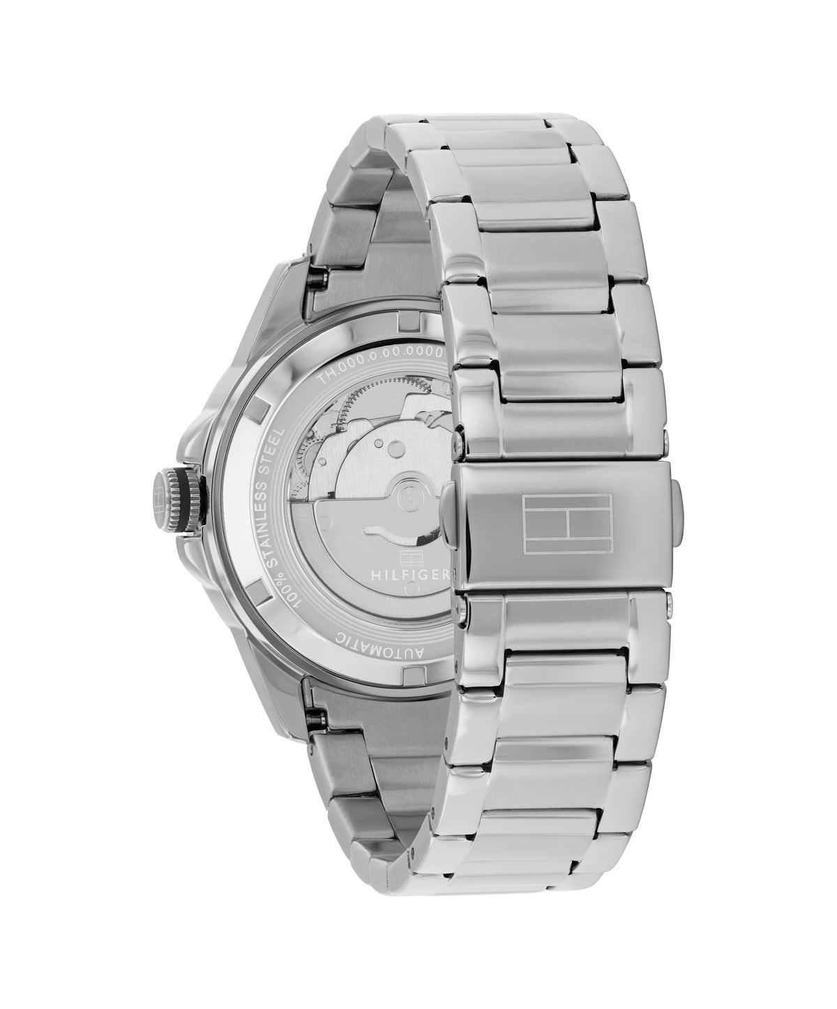 Tommy Hilfiger 1710692 Automatic Men's Black Dial Stainless Steel Watch