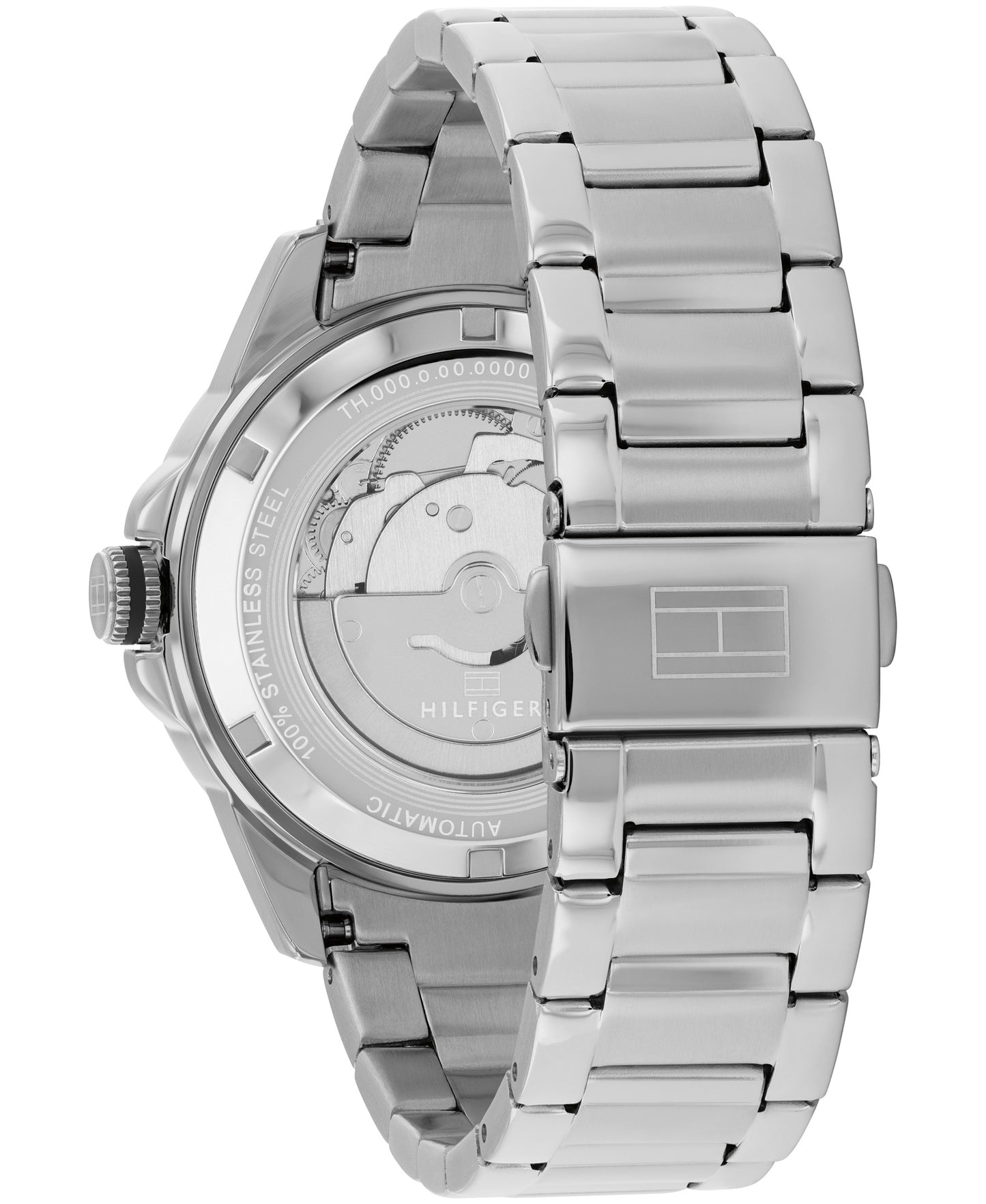 Tommy Hilfiger 1710692 Automatic Men's Black Dial Stainless Steel Watch