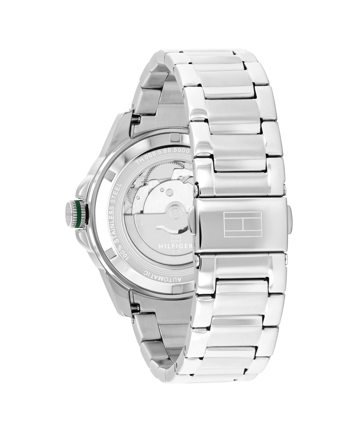 Tommy Hilfiger 1710694 Automatic Men's Green Dial Stainless Steel Watch